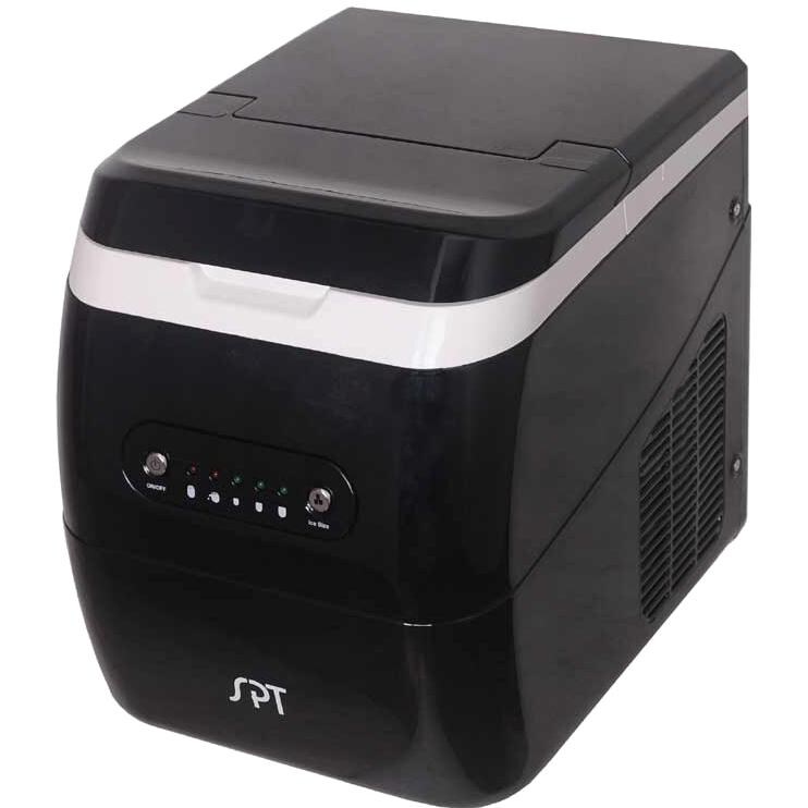 Sunpentown 26 Lb. Portable Ice Maker - Black - IM-123B