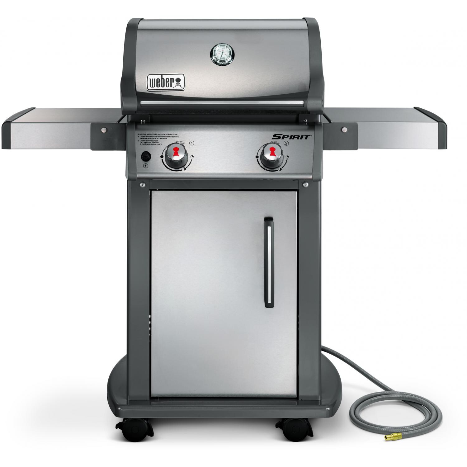 Weber Spirit S-210 Freestanding Natural Gas Grill - Stainless Steel