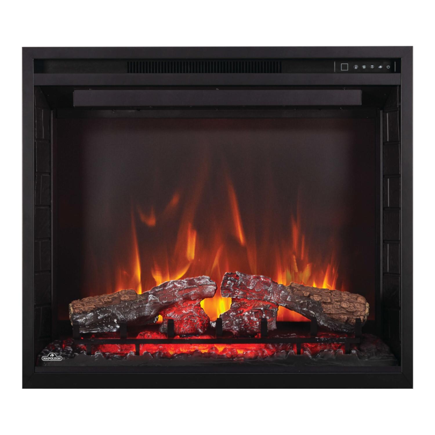Napoleon NEFB36H-BS 36-Inch Element Built-In Electric Fireplace - Traditional Flames thumbnail