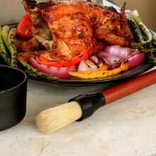 Rosewood 14-Inch Basting Brush With Replaceable Twist-off Head image