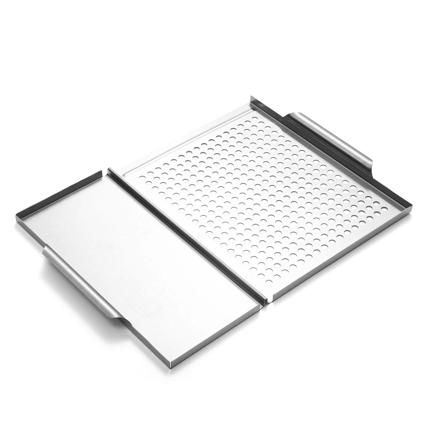 Outset Stainless Steel Grill Grid W/ Plank Holder - Detail thumbnail
