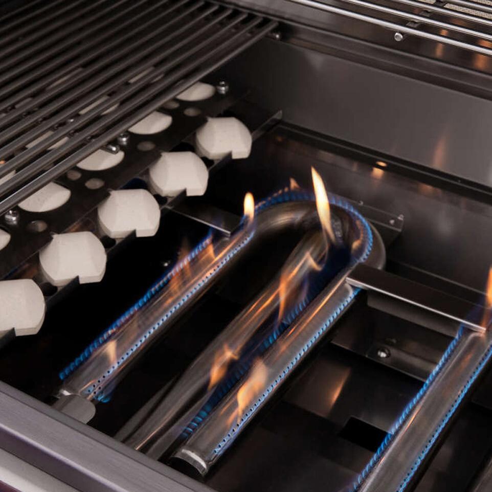 Summerset TRL38-NG 38-Inch 4-Burner Built-In Natural Gas Grill W/ Rotisserie - Burner and Grate thumbnail