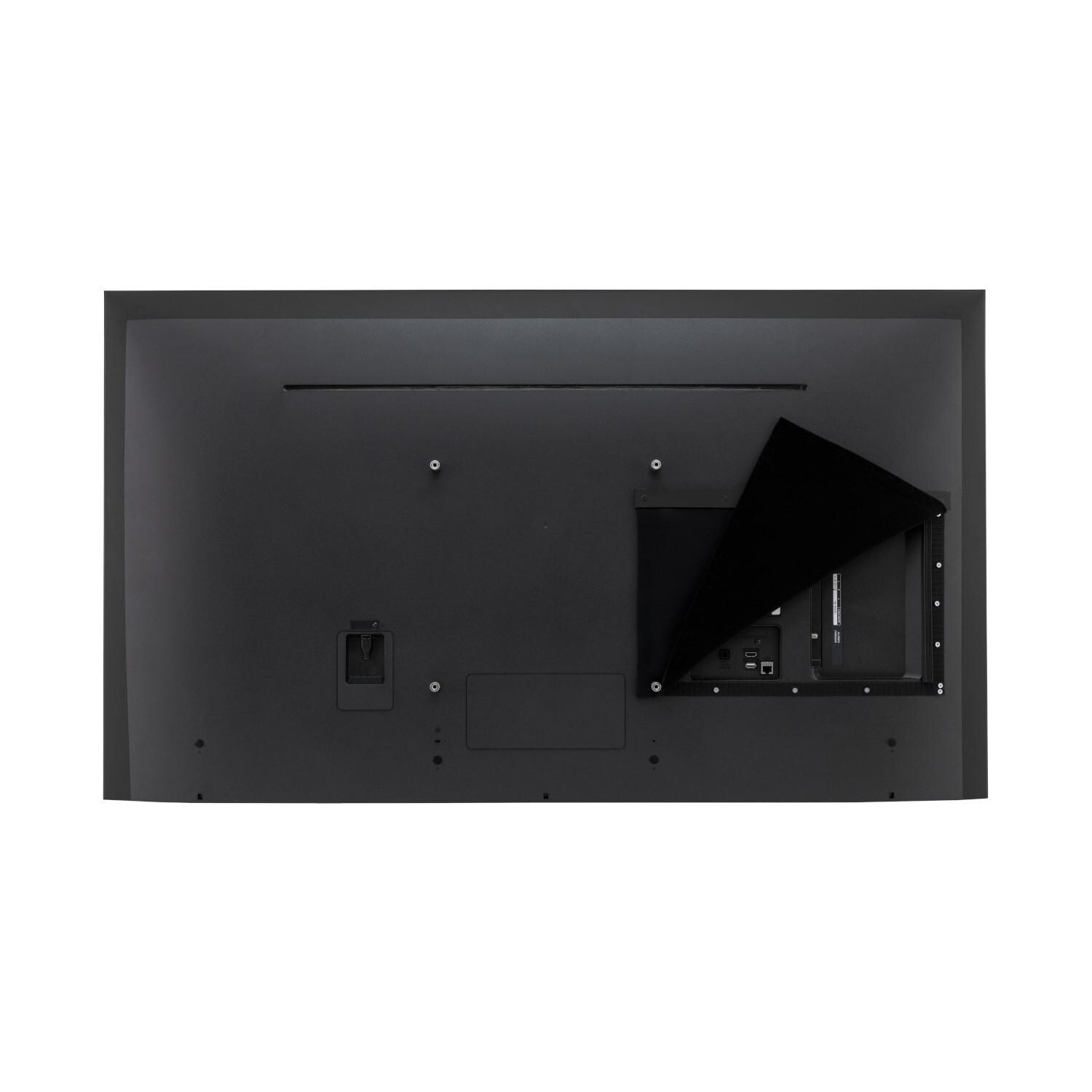 Weatherized TVs 70WTLG9E Elite Converted LG 9 Series Full Protection 70-Inch 4K LED HDR Outdoor Smart UHDTV - Rear I/O Flap Open thumbnail