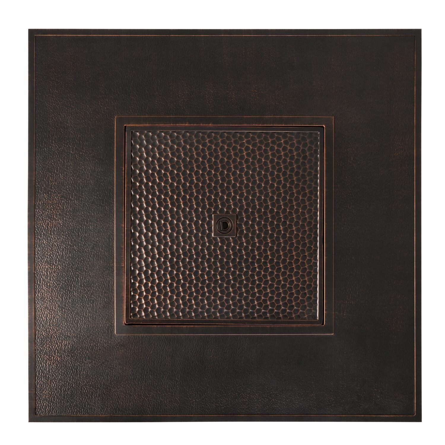 Ultimate Patio 62751-NG La flore 40-Inch Square Aluminum Natural Gas Fire Pit - Top View thumbnail