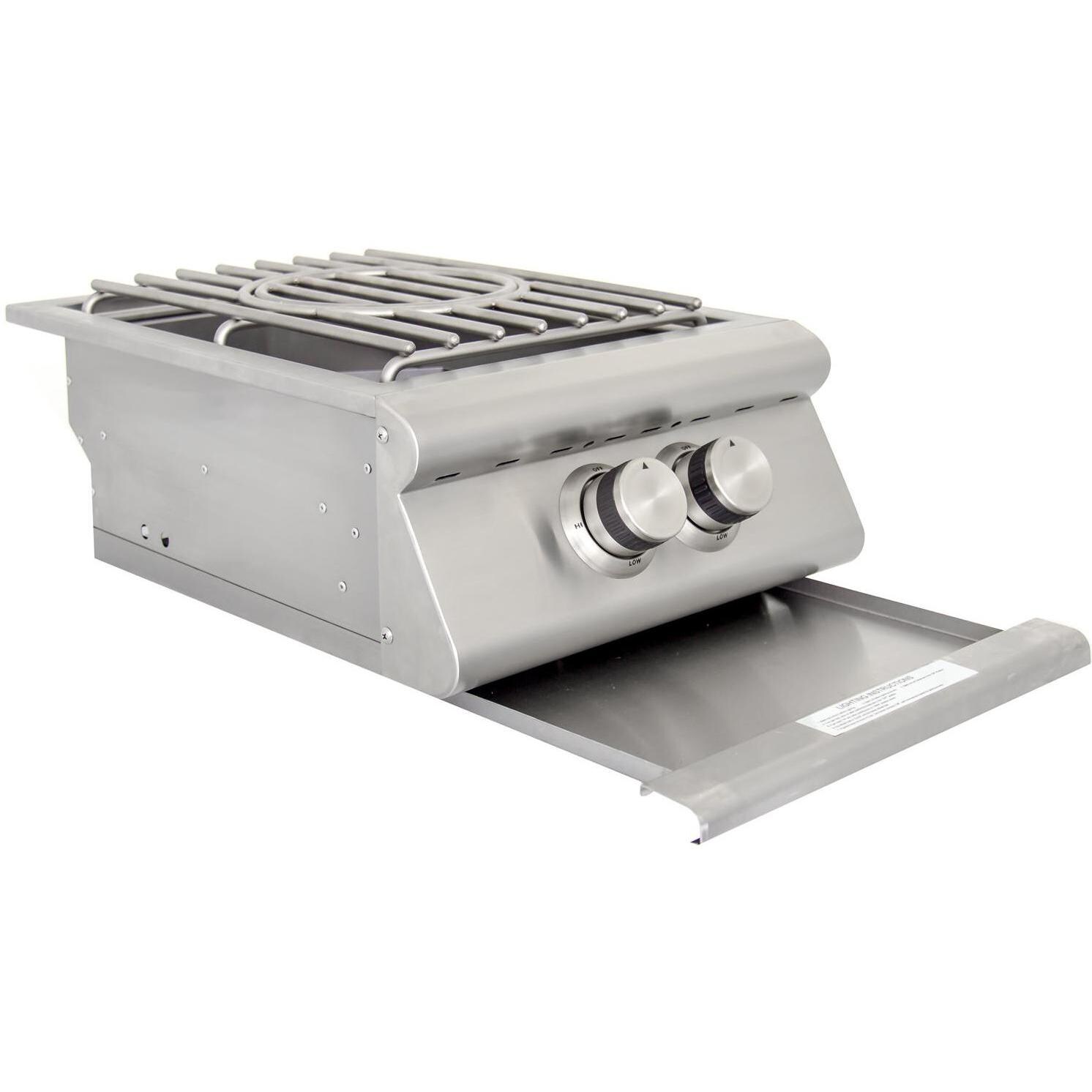 Blaze Built-In Propane Power Burner - Drip Pan thumbnail