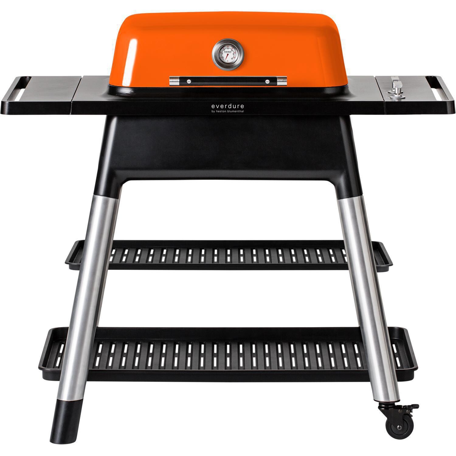 Everdure FORCE 48-Inch 2-Burner Propane Gas Grill With Stand - Orange - HBG2OUS
