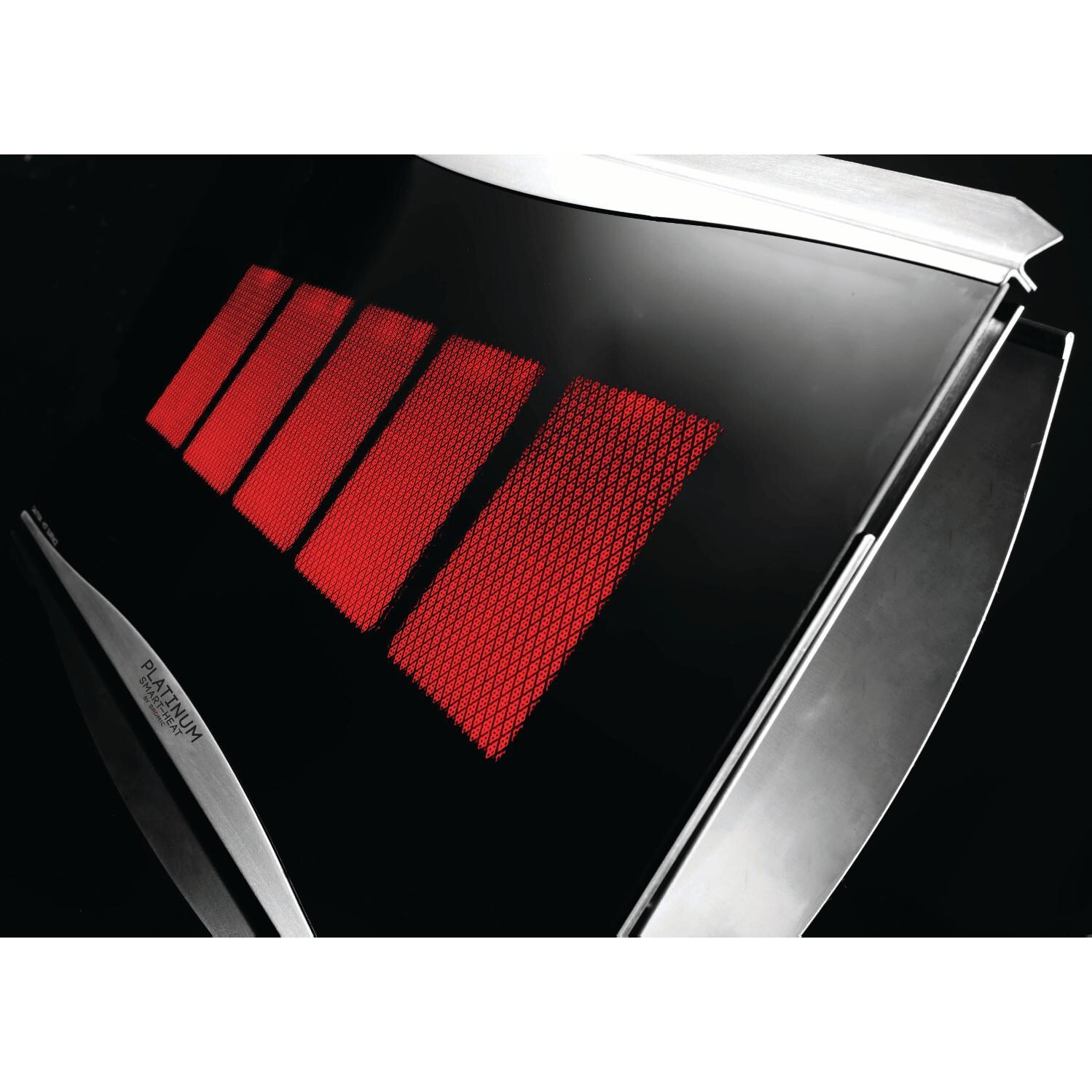 Bromic Platinum 500 Smart-Heat Patio Heater - Black Background Angled View thumbnail