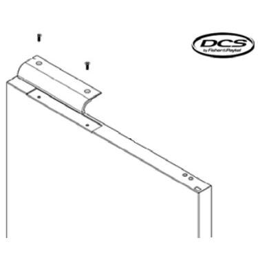 DCS Replacement Door Handle Assembly for the Model #: RF24RE2 Refrigerator  thumbnail