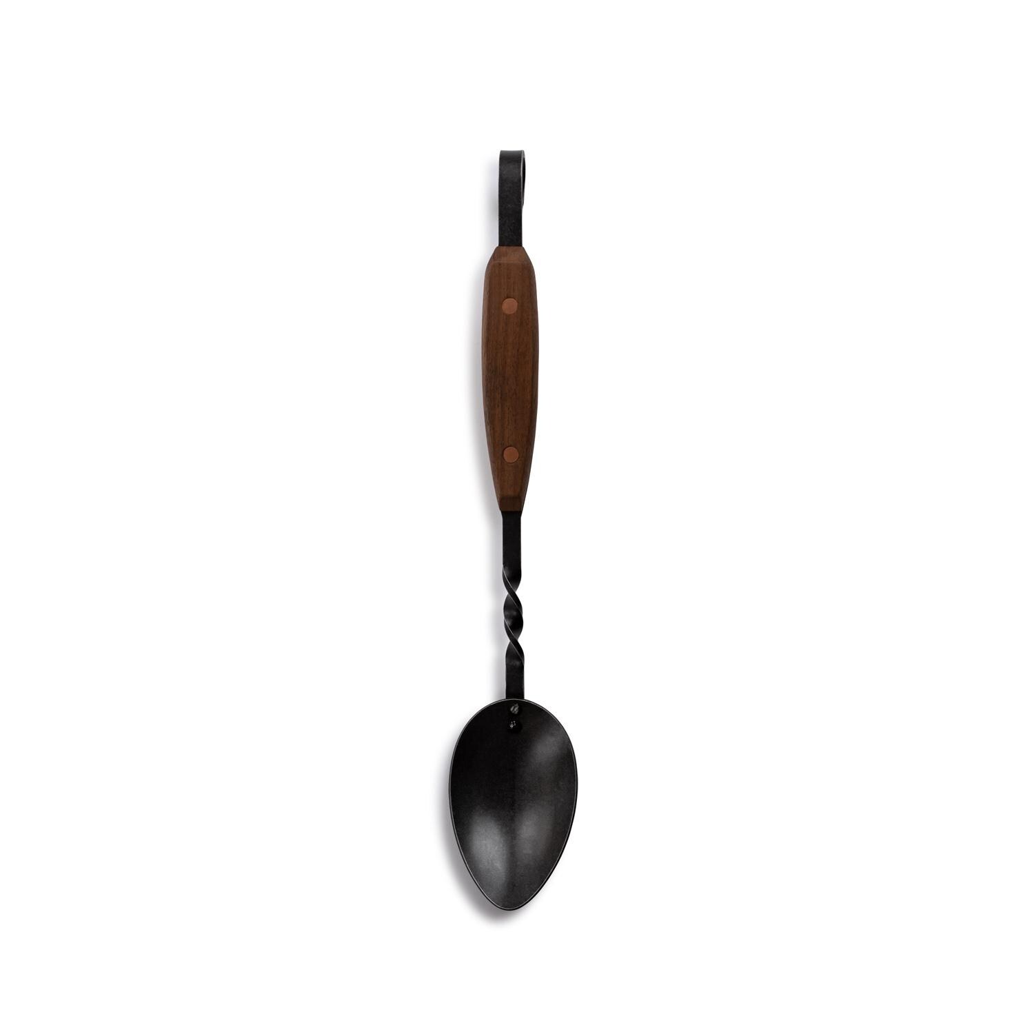 Barebones Living CKW-466 Cowboy Grill Chef Spoon - Back View thumbnail