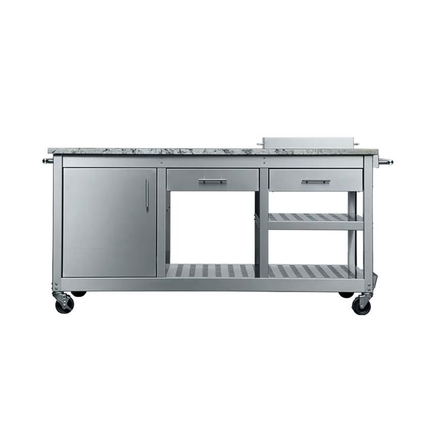Kalamazoo K-PZSTN-72 Artisan Fire Pizza Oven Station - Marine-Grade - K-PZSTN-72-NT-M6