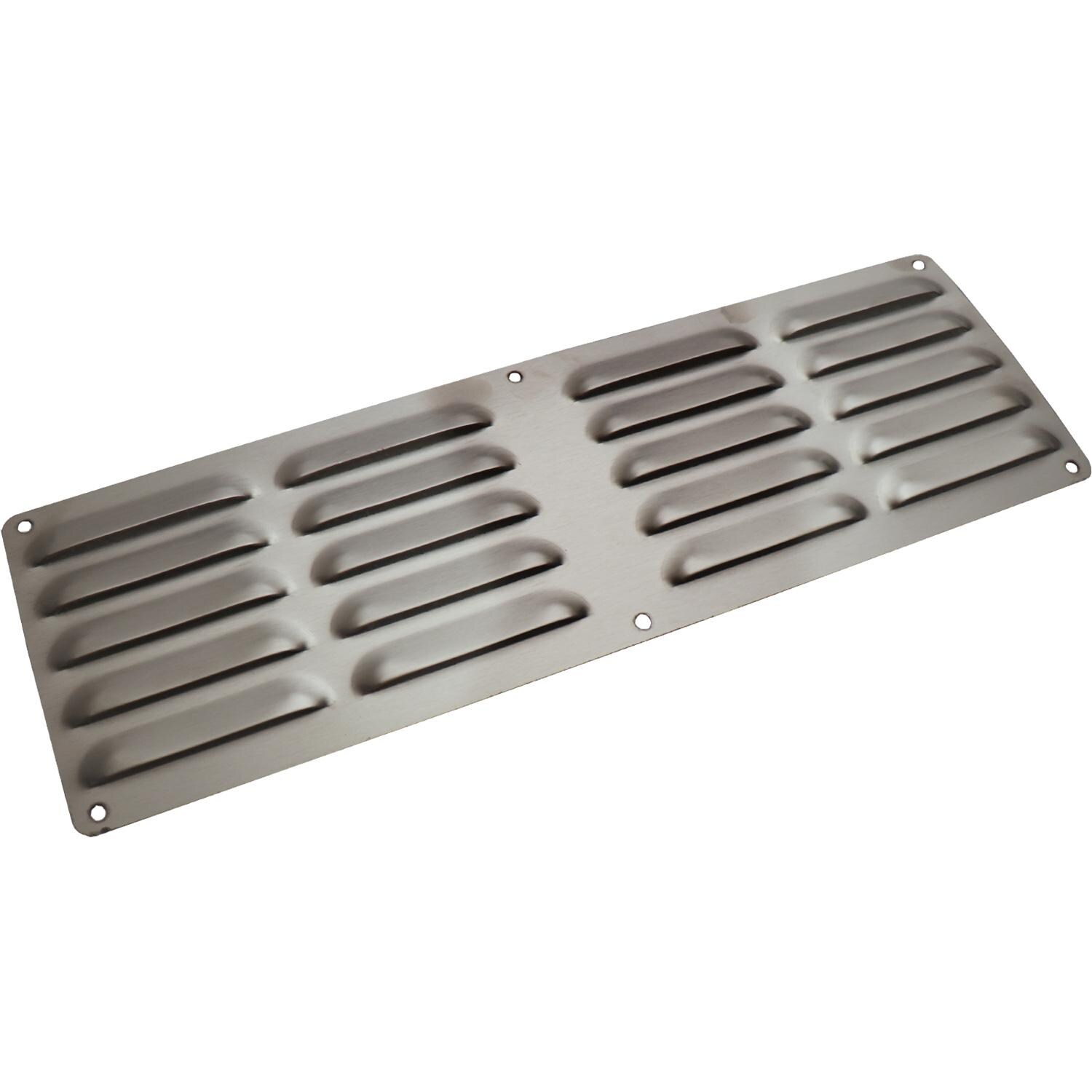 RCS RVNT1 5 X 14 Stainless Steel Island Vent Panel - Angled View thumbnail