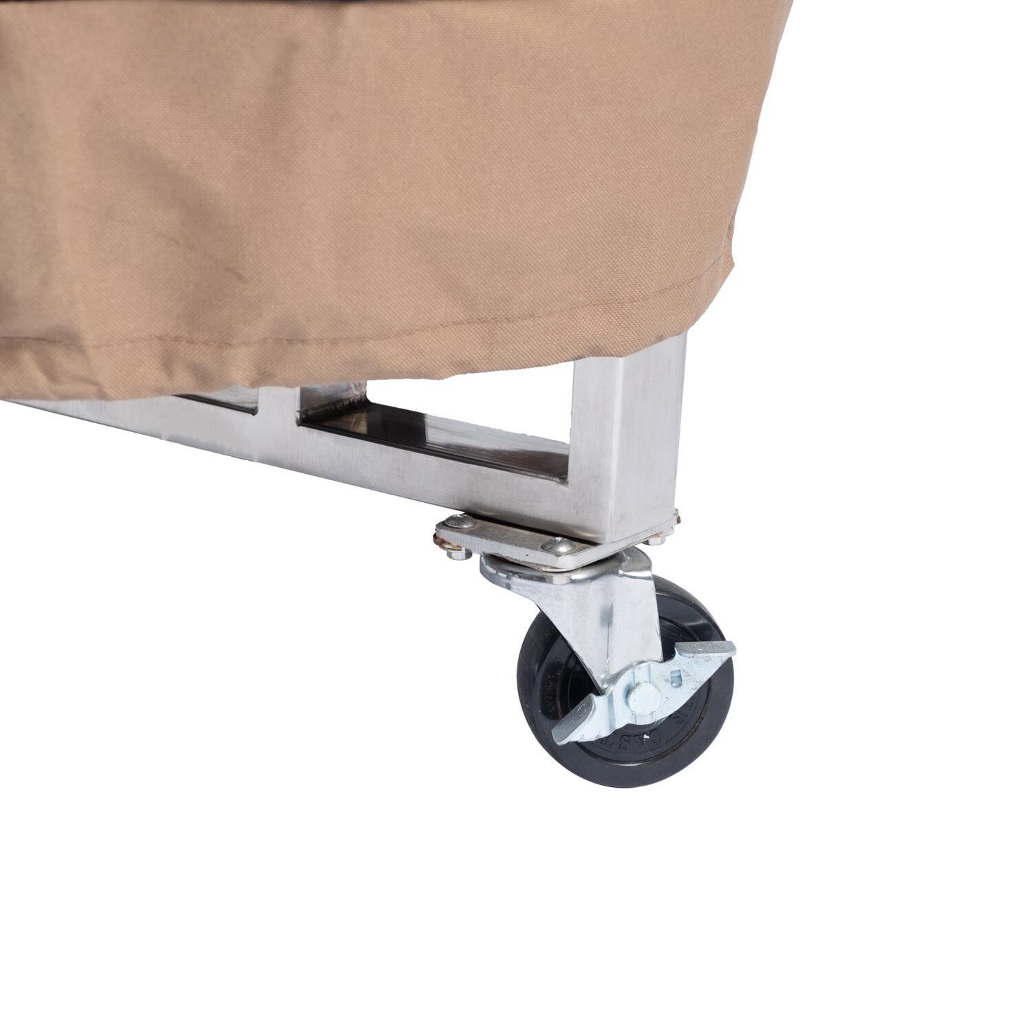 BBQGuys Signature BBQ-KG-CVR  Grill Cover for 18-Inch Kamado Grills - Bottom Detail thumbnail