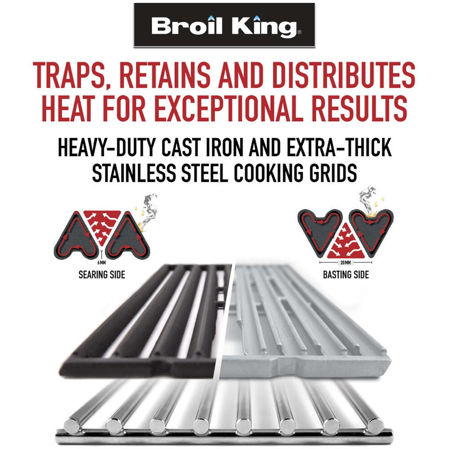 Broil King 687244 Regal Q 490 Pro IR Propane Grill - Grates - Detail thumbnail