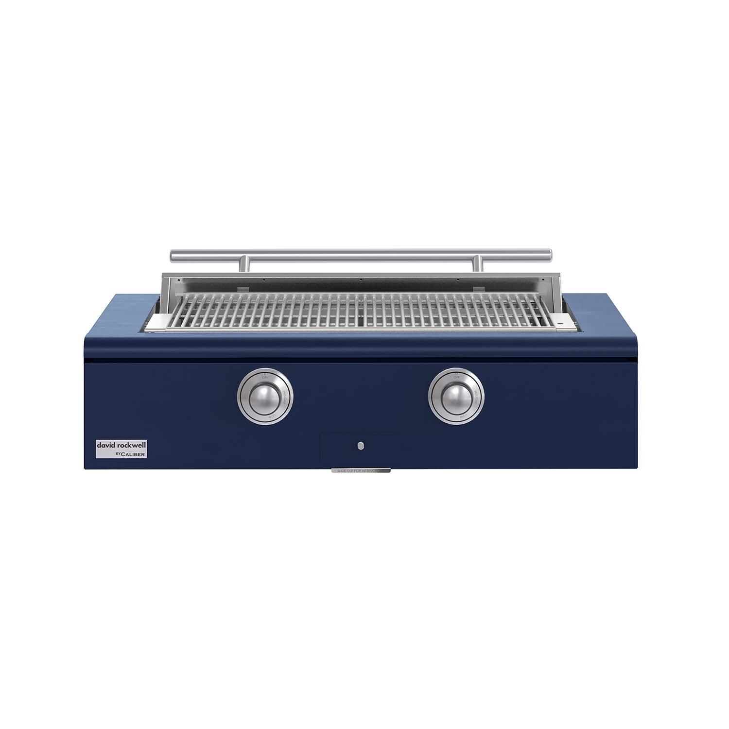 Caliber 42-in Natural Gas Built-In Rockwell Grill - Cobalt w