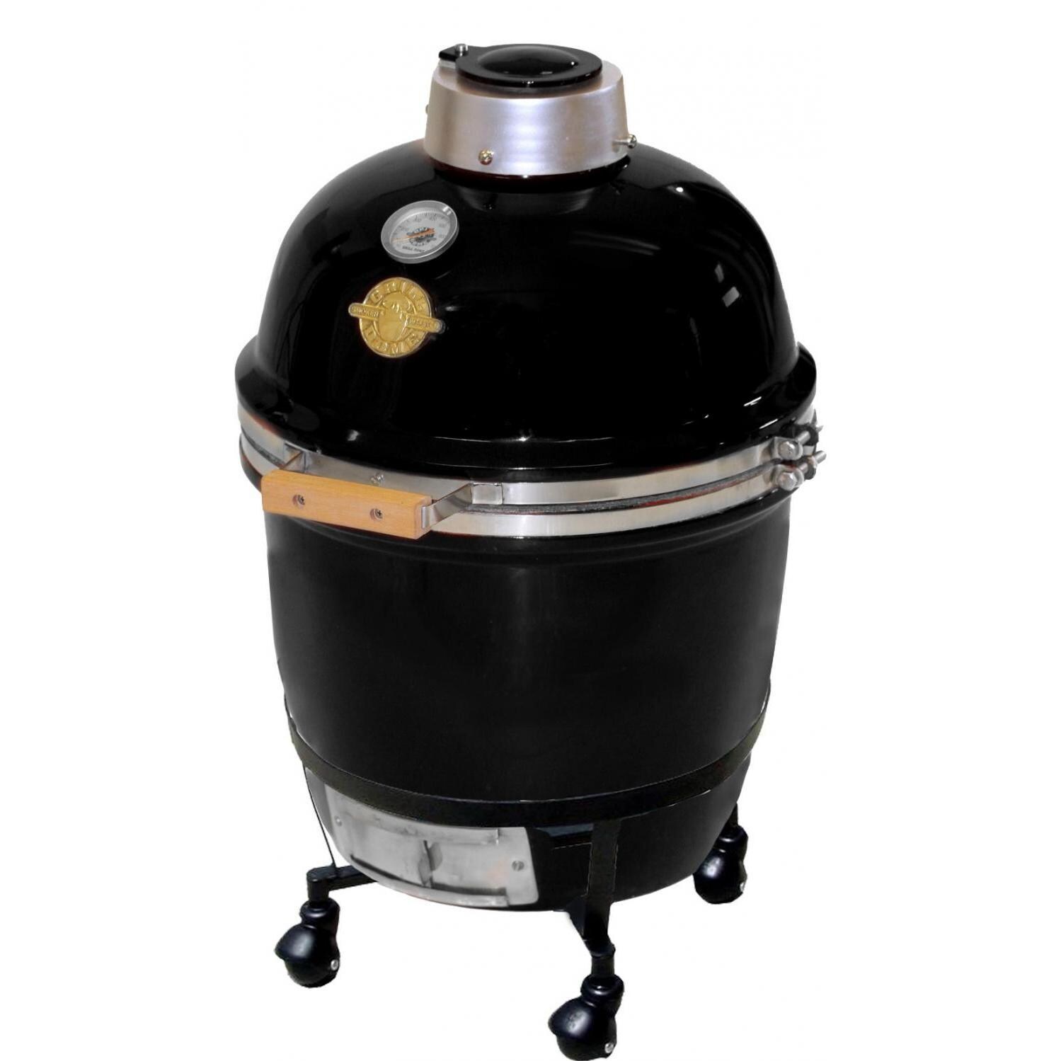 Grill Dome Infinity Series Small Kamado Grill On Dome Mobile Black