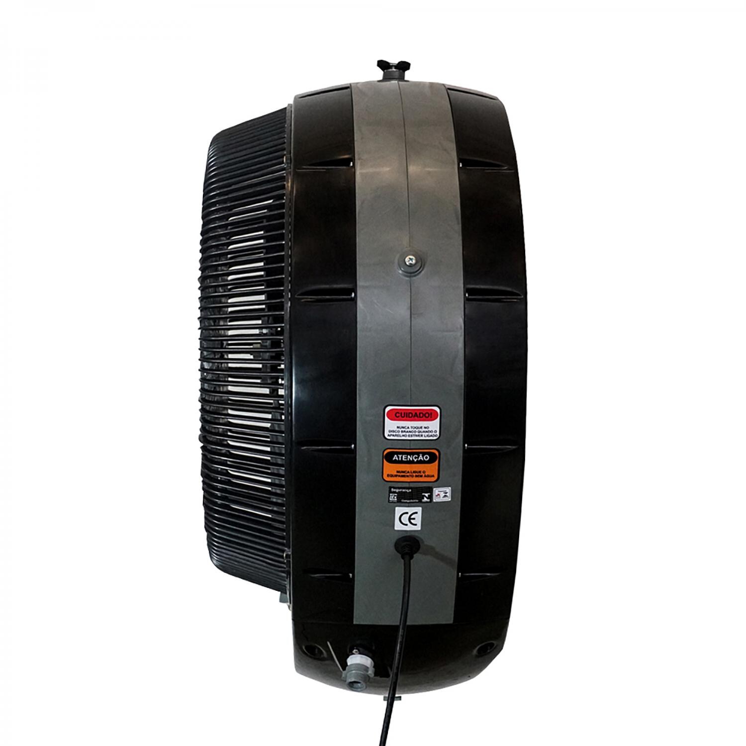 Joape Cassino 737 Wall Mount Misting Fan - Black - Left Side thumbnail