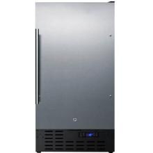 Summit 18-Inch 2.7 Cu. Ft. Compact Freezer - Stainless Steel - SCFF1842CSS image