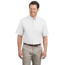 Port Authority Short Sleeve Easy Care Shirt XL - White/Light Stone image