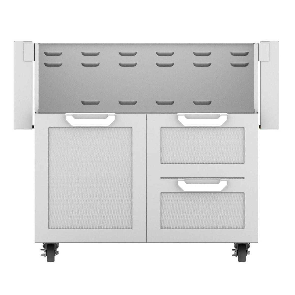 Hestan 36-Inch Double Drawer And Door Tower Cart Only thumbnail