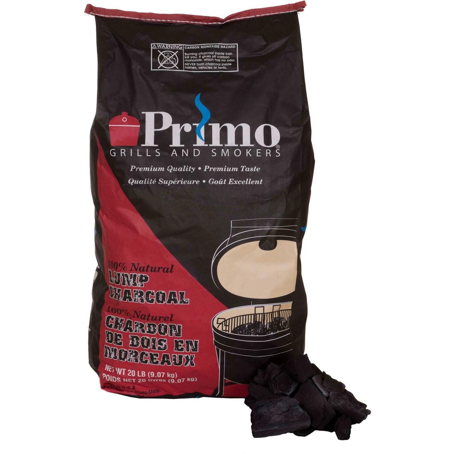 Primo PG00608 Natural Lump Charcoal - 20 Lb Bag thumbnail
