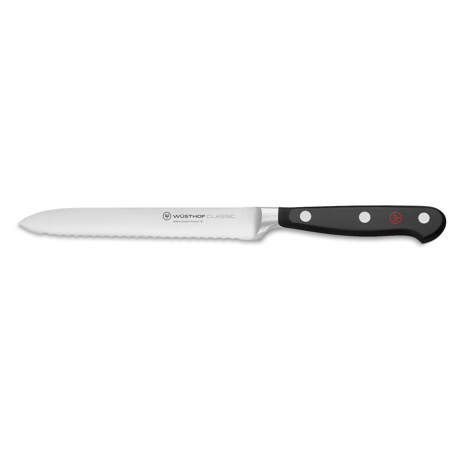 Wusthof Classic 5-Inch Serrated Utility Knife
