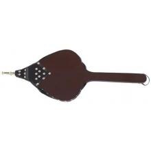 UniFlame 25-Inch Dark Stained Hand Carved Bellow With Long Handle - C-6173 image