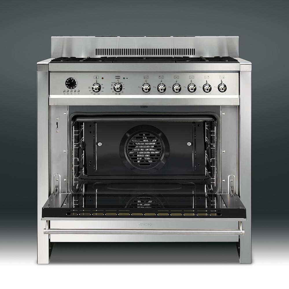 Smeg Opera 36-Inch Range - Oven Interior thumbnail