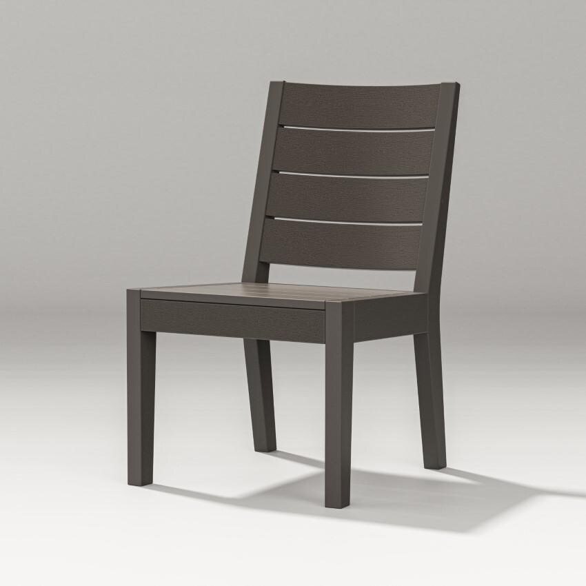Latitude Dining Side Chair in Vintage Coffee by PW Designer Series - White Background thumbnail