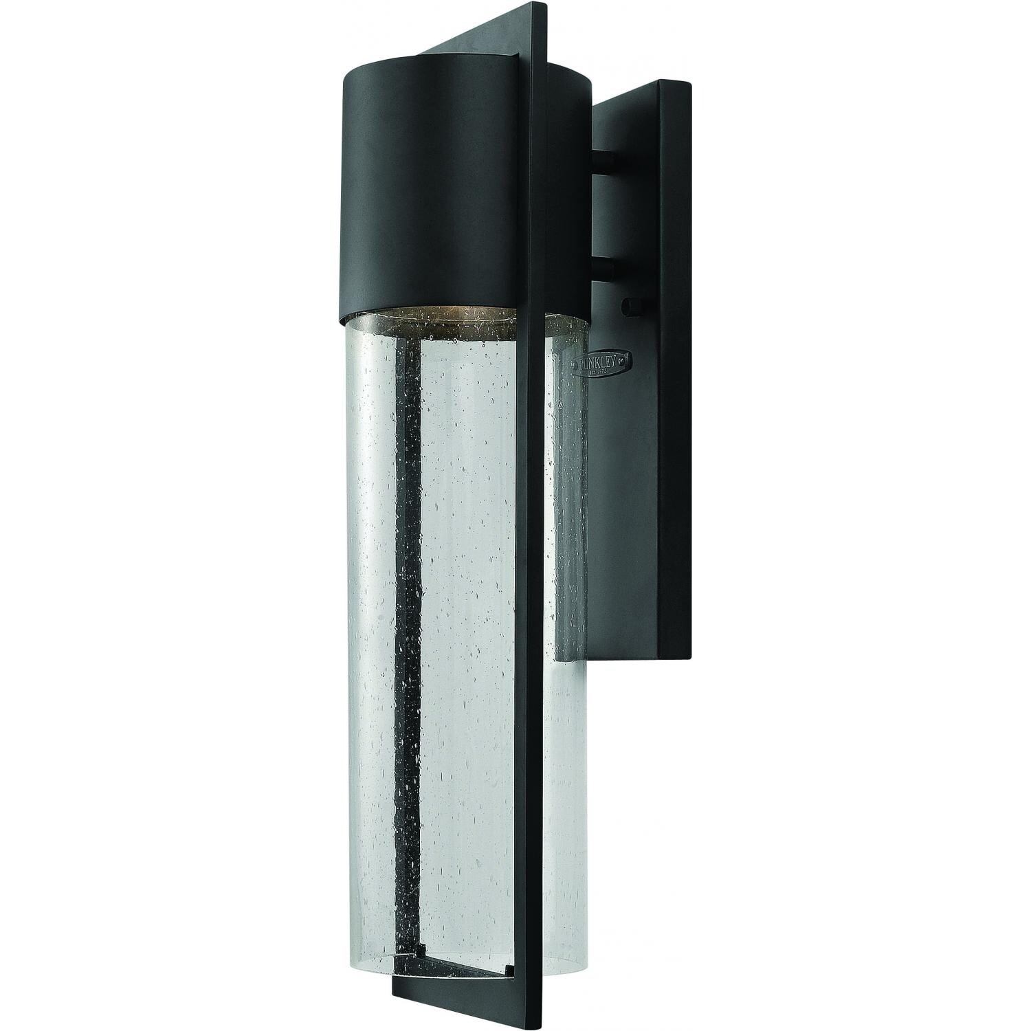 Hinkley Lighting Shelter 1324BK-LED 15W One Light LED Outdoor Wall Lantern - Black thumbnail