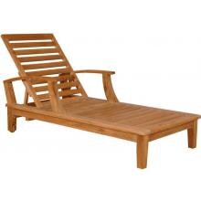 Anderson Teak Brianna Teak Patio Chaise Lounge