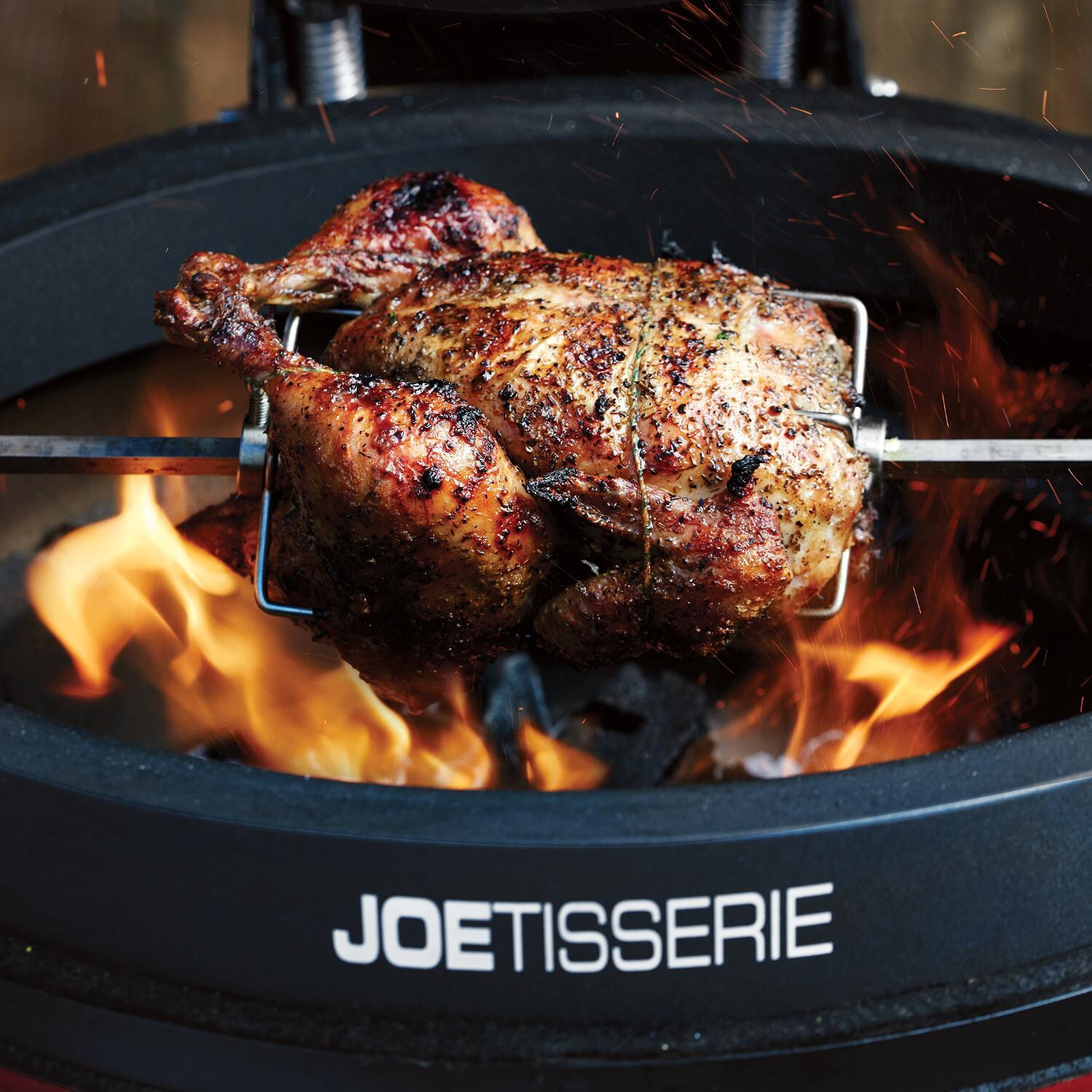 Kamado Joe BJ3PKG BIG JOE III Bundle - BJ-TISSERIENA JoeTisserie Rotisserie System For 24-Inch Big Joe Grills thumbnail