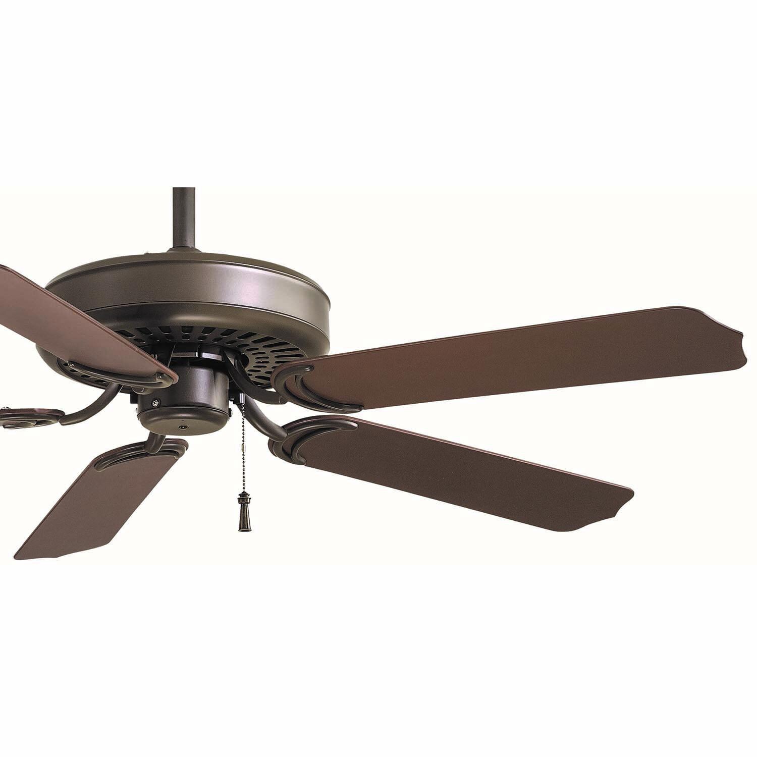 Minka-Aire F571-ORB Sundance 52-Inch 5-Blade Ceiling Fan in Oil Rubbed Bronze Finish w/ Dark Oak All Weather Blades - Blades thumbnail
