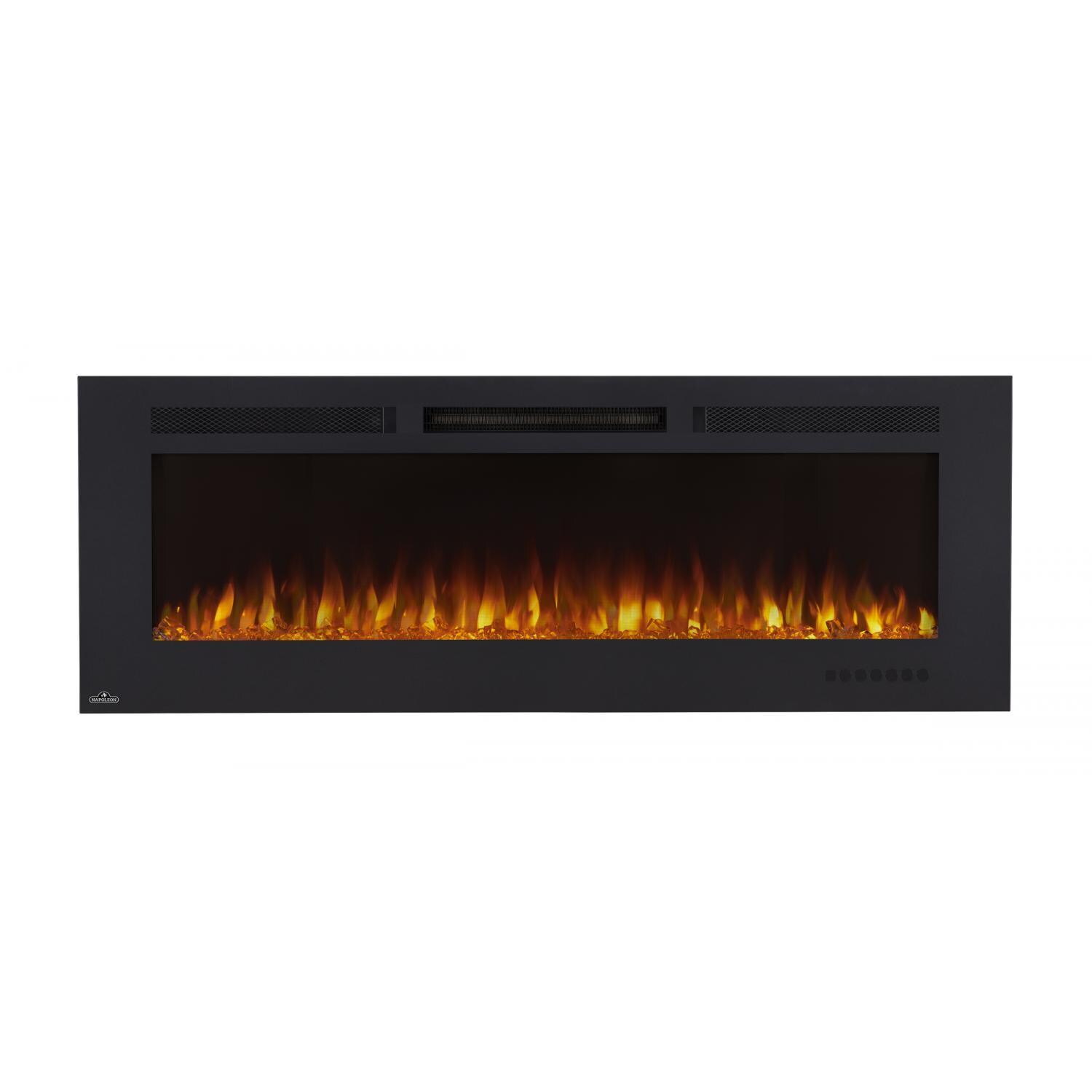 Napoleon NEFL60FH-MT 60-Inch Linear Wall Mount Electric Fireplace W/Mesh Front - Orange Flame thumbnail