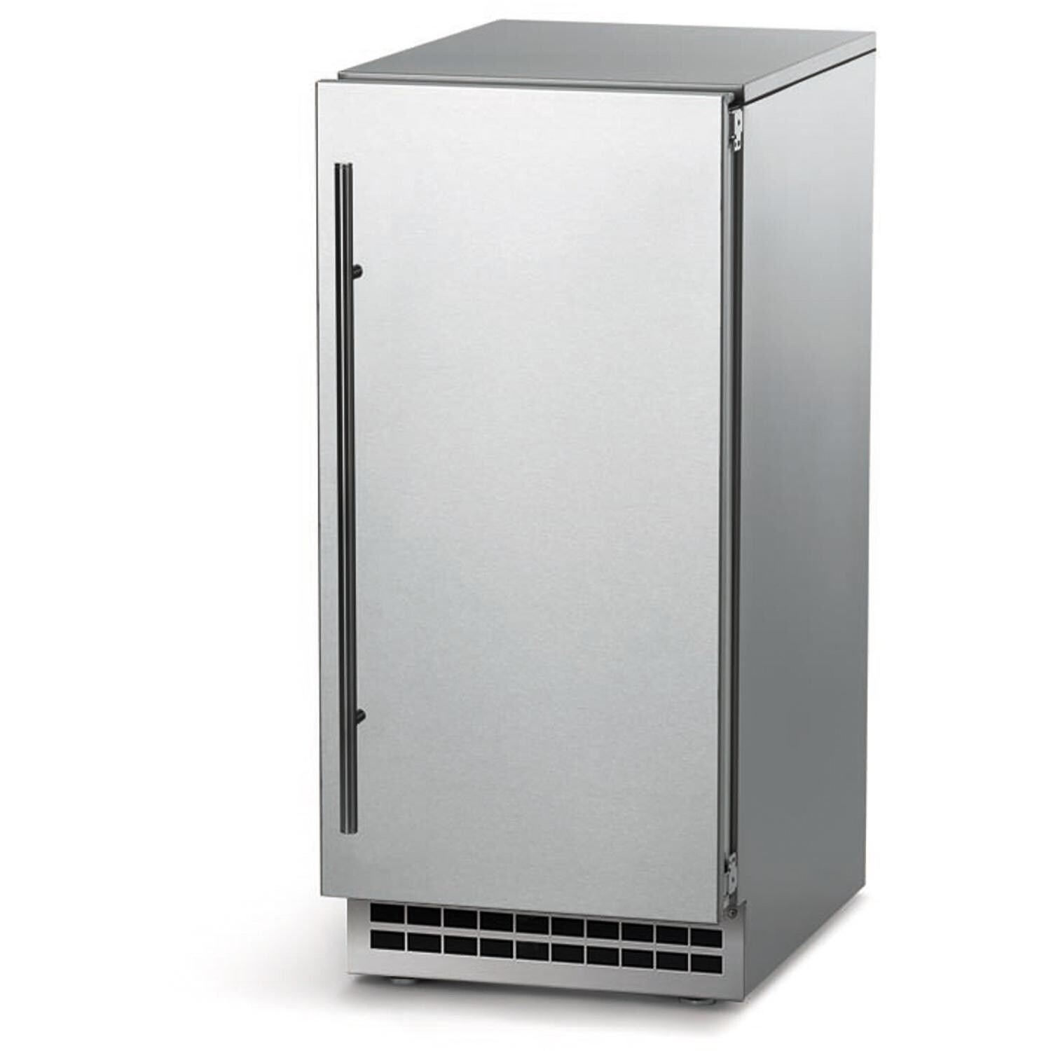 Scotsman SRCG065A-1SS 15-in 65 Lb. Ice Maker - Stainless Steel - Angled Right - White Background thumbnail