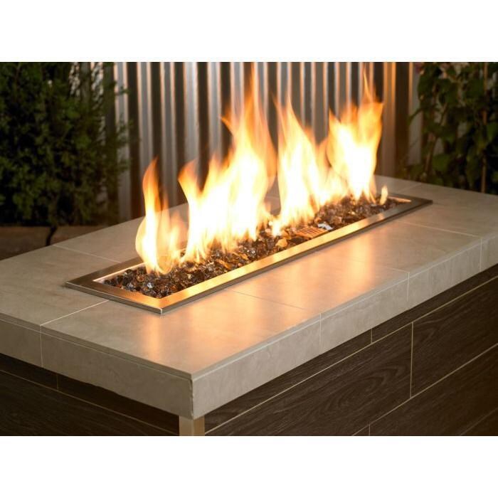 BBQGuys Signature AFF-GRY12-10-J 1/2-in Gray Fire Glass - Lifestyle thumbnail