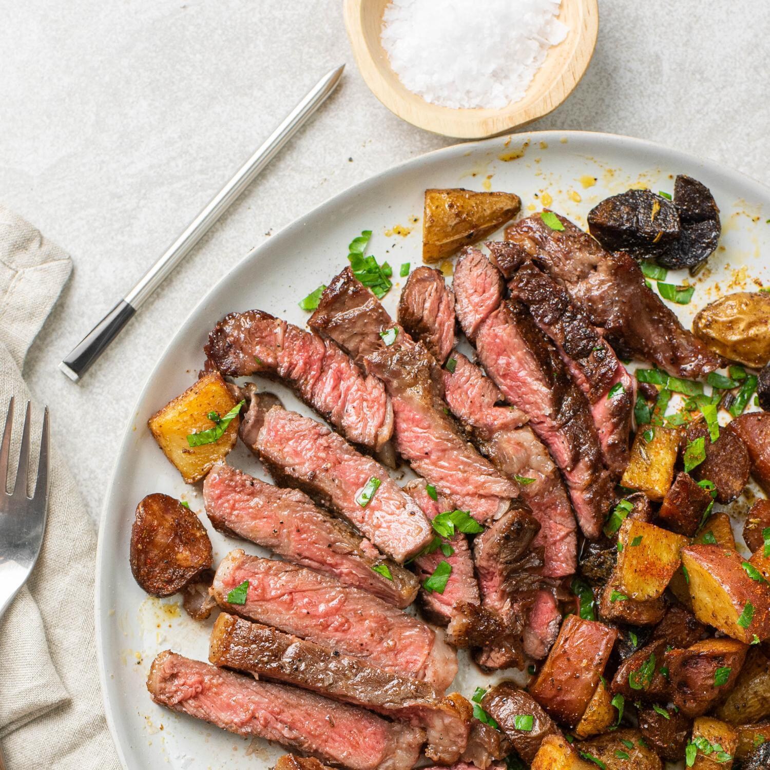 MEATER - meater+ - Extended Range Wireless Bluetooth Smart Meat Thermometer - Steak & Potatoes - Lifestyle thumbnail