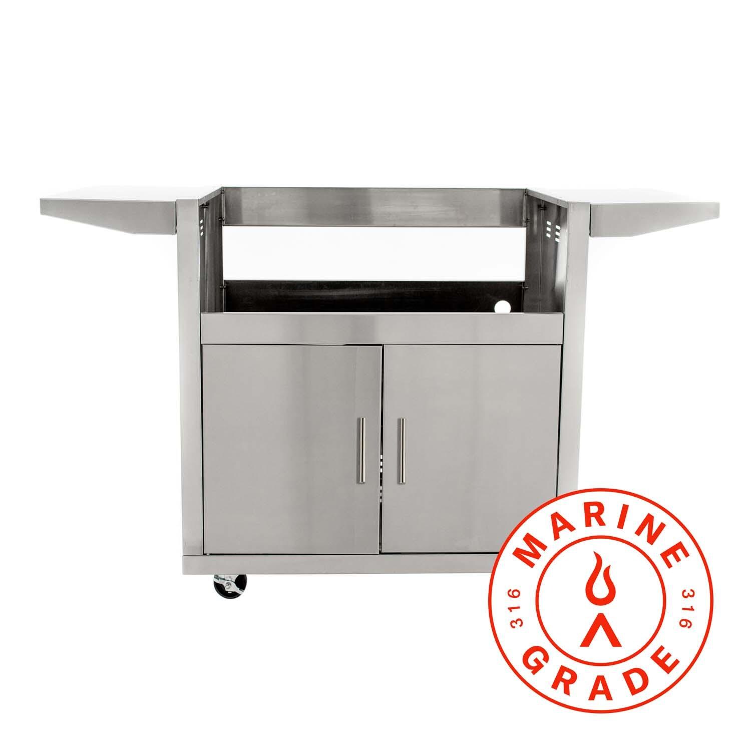 Blaze Marine Grade Grill Cart for LTE+ 32-in 4-Burner Grill - BLZ-4-CART-SC-MG