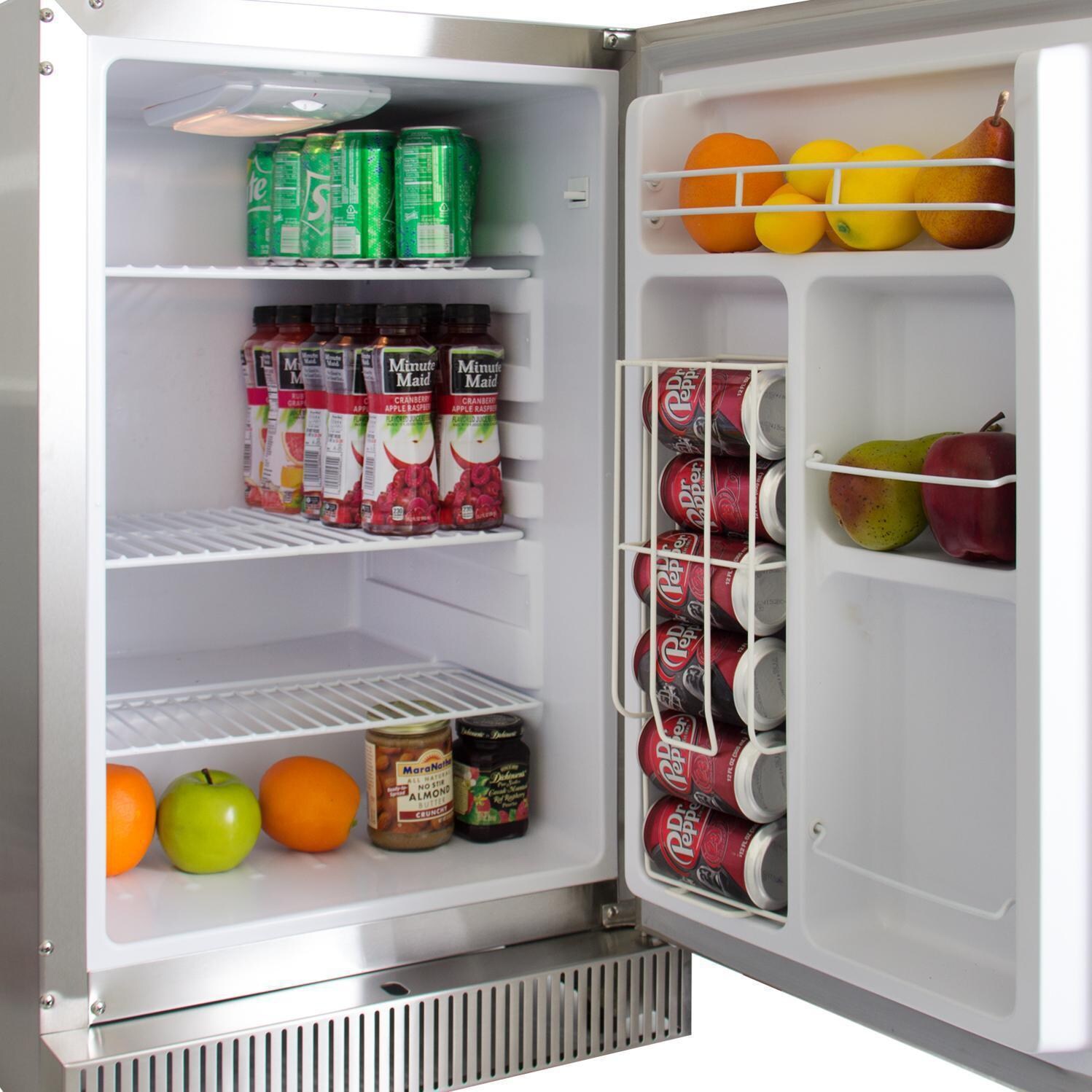 Blaze Outdoor Rated Compact Refrigerator - Open thumbnail