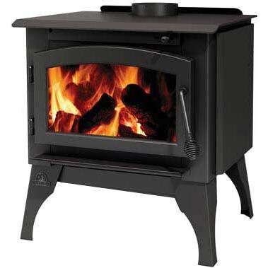 Napoleon 2200 Economizer Medium Wood Burning Stove - Black : BBQGuys