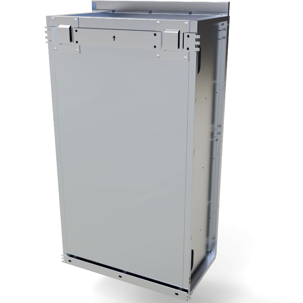 Sunstone SWC24FDD 24-in Outdoor Kitchen Double Door Wall Cabinet - Cabinet Back - White Background thumbnail