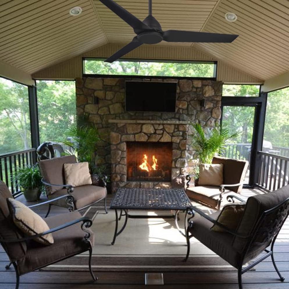 Minka-Aire F753-CL Java 54-Inch 3-Blade Ceiling Fan in Coal Finish w/ Coal Blades - Lifestyle thumbnail