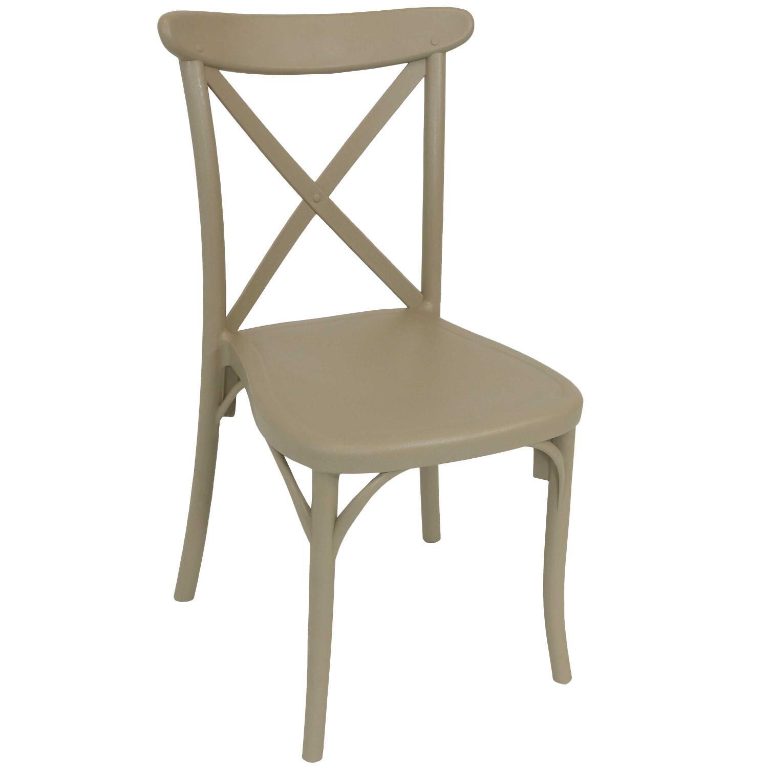 Ultimate Patio Coffee All-Weather 5-Piece Dining Set - Coffee - Chair thumbnail