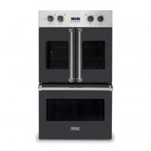 Viking Professional 7 Series 30-Inch Built-In French Door Convection Double Electric Oven - Graphite Gray - VDOF7301GG image
