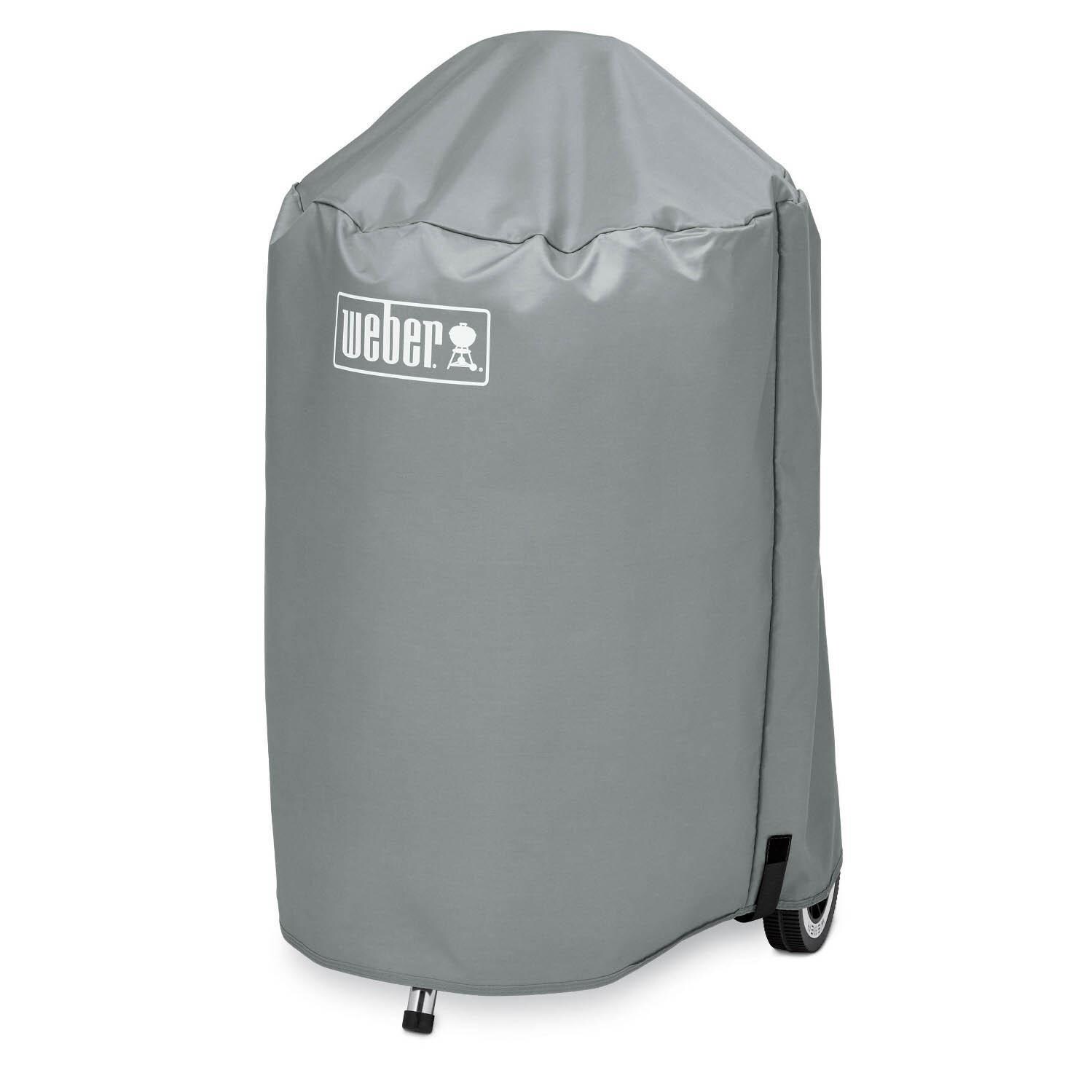 Weber 7175 Charcoal Kettle Grill Cover For Weber 18-Inch Grills - Angled View thumbnail