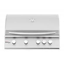 Summerset Sizzler 32-Inch 4-Burner Built-In Propane Gas Grill With Rear Infrared Burner - SIZ32-LP