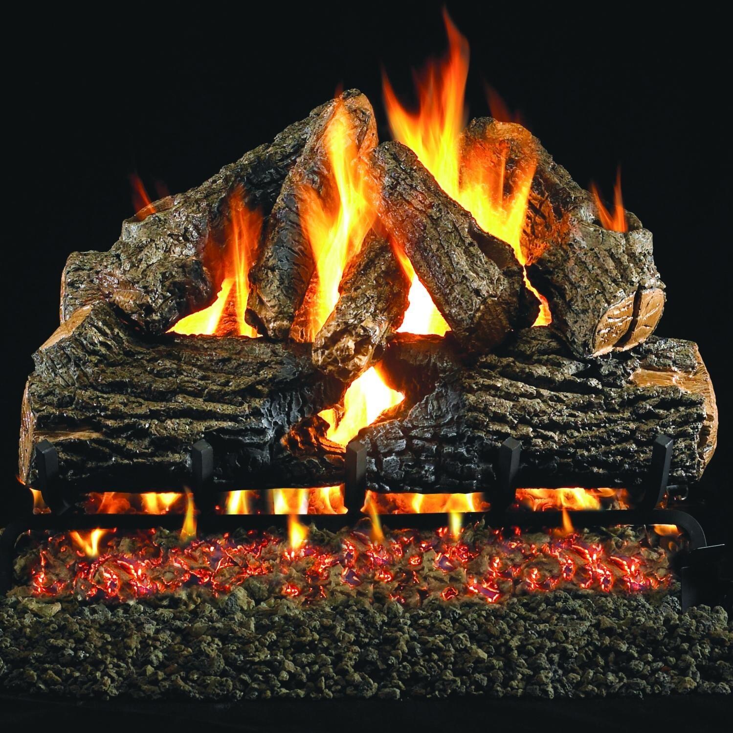 Charred Oak Gas Logs thumbnail