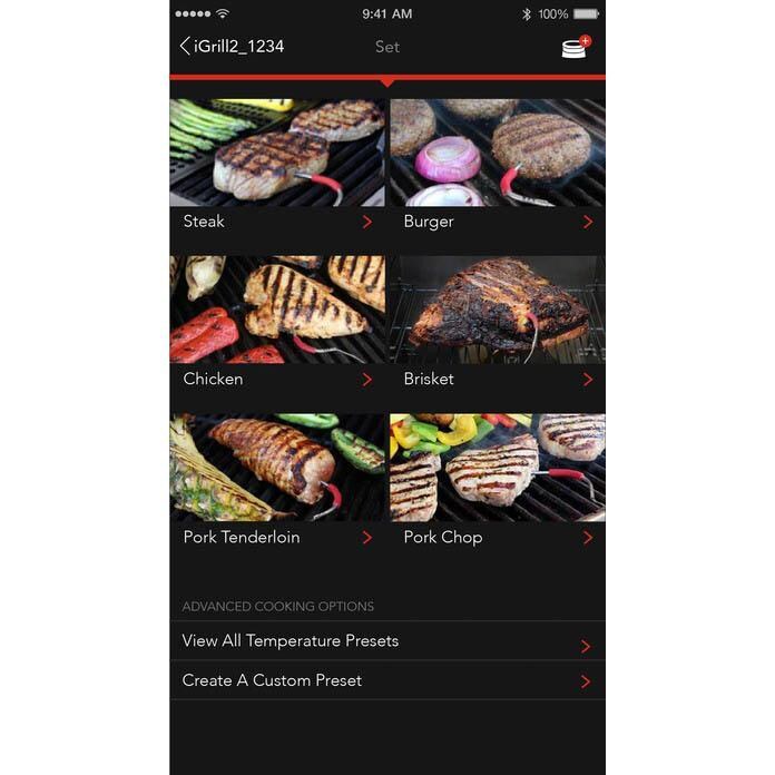 Weber 7203 iGrill 2 Wireless Bluetooth Grill Thermometer App - Set Your Alarms thumbnail