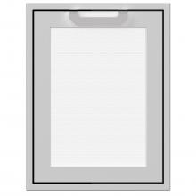 Hestan 20-Inch Roll-Out Trash And Recycle Center - Froth - AGTRC20-WH image