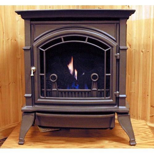 Monessen CSVF20SNVEMB VentFree Natural Gas Single Door Cast Iron Stove