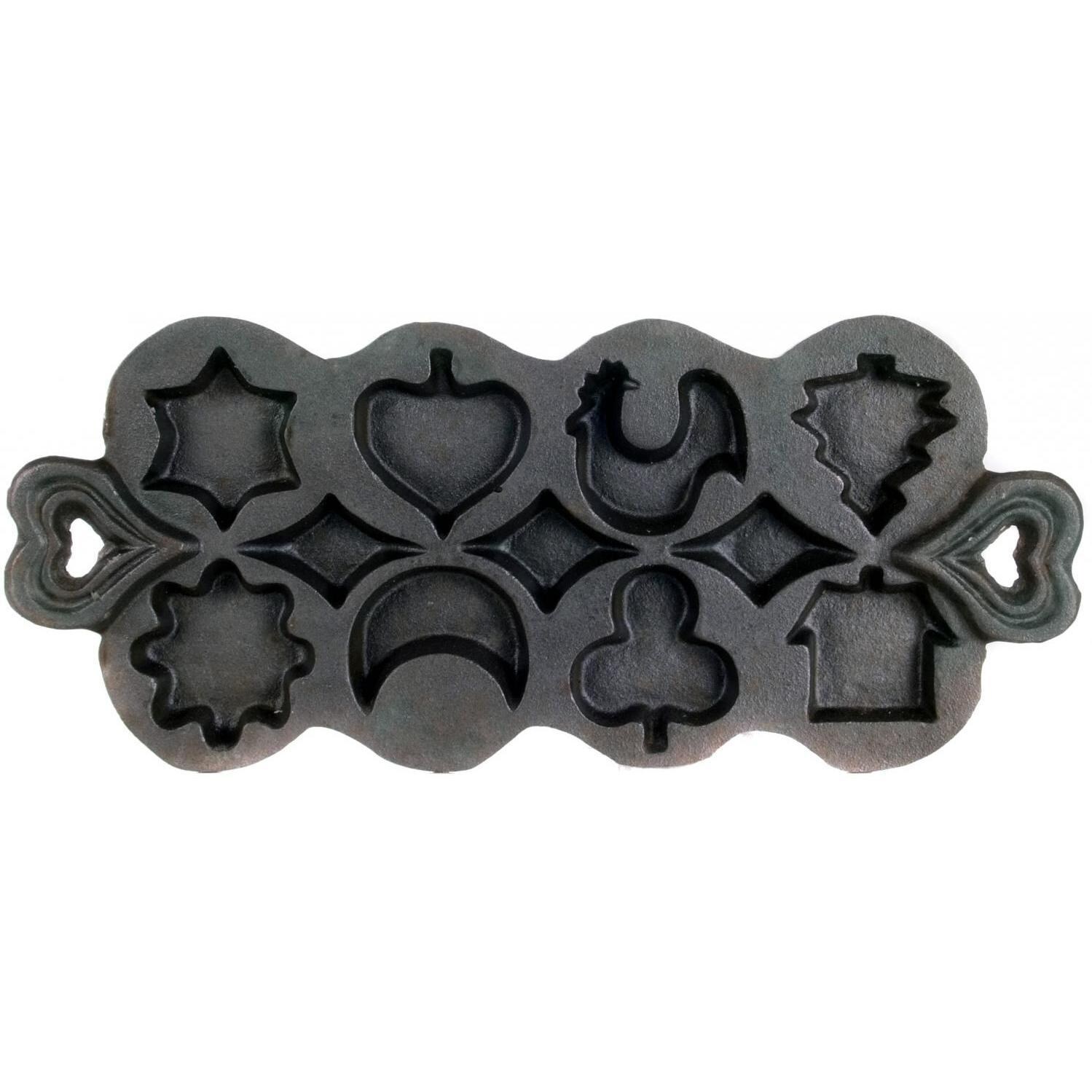 Cajun Cookware 14-Inch Seasoned Cast Iron Muffin Pan - Full View thumbnail